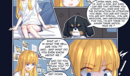 盲女漫画,一幅漫画中的无声故事